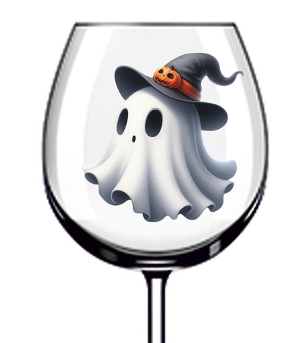 12x adesivo vinile fantasma - vinile,
