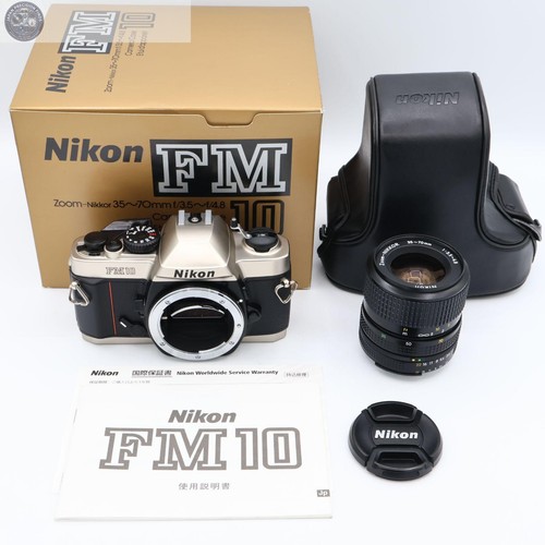 Nikon fm10 set fotocamera - nikon,