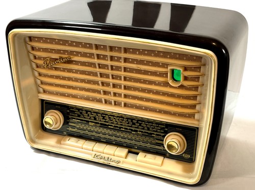 Antica radio tedesca valvole - antica,