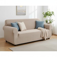 Elegante Copridivano 4 Posti - Alto Elasticizzato, Morbido, Lavabile, Antiscivolo, Moderno...