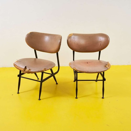 Coppia poltrone metallo - in,