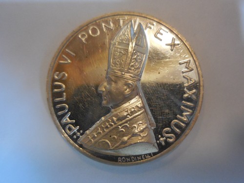 Vaticano medaglia papa paolo - papa,