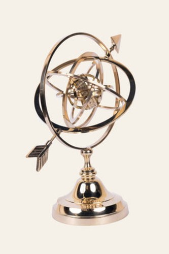 Sfera armillare oro vintage