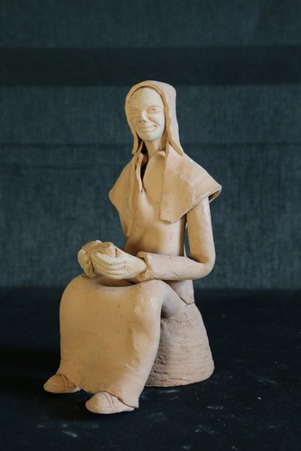 Antica scultura statua cotto - antica,