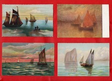 NAVI BARCHE-MARINE- LOTTO 16 CARTOLINE D'EPOCA ANTICHE FP-TEM. NAVE -vedi foto