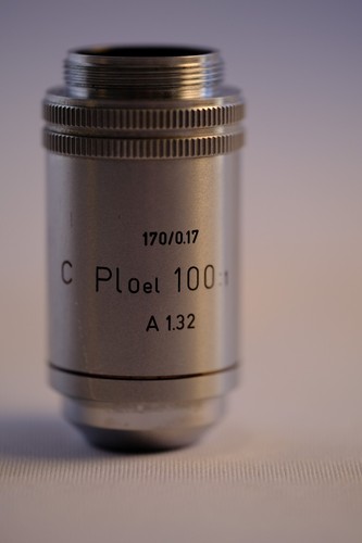 Leitz objectif microscope pl - objectif,