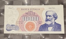 1000 LIRE VERDI I TIPO Decreto