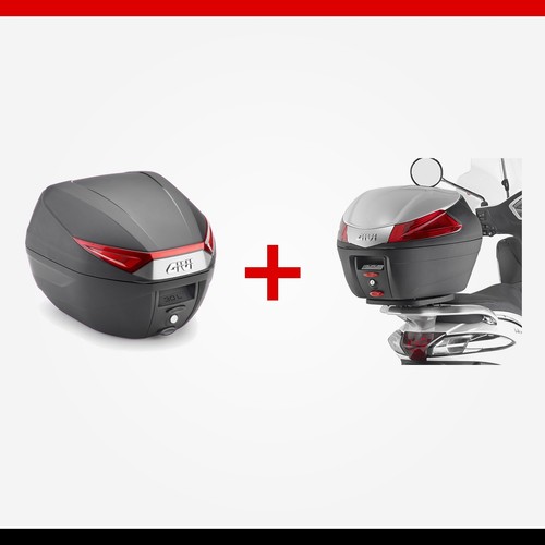 Kit givi c30n bauletto - 30l, +
