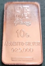 LINGOTTO ARGENTO 925, GR. 10, GOLD MARKET