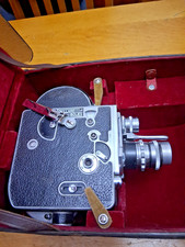 CINEPRESA ANTICA PAILLARD BOLEX COMPLETA DI CUSTODIA ORIGINALE MADE IN SUISSE