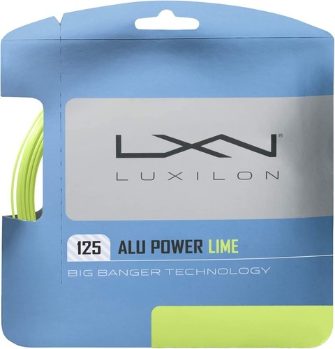 Luxilon alu power 125 - 125, lime