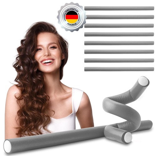 Papilotten bigodini 10x grigio - bigodini,