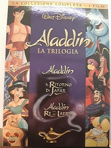 Aladdin trilogia dvd - trilogia,