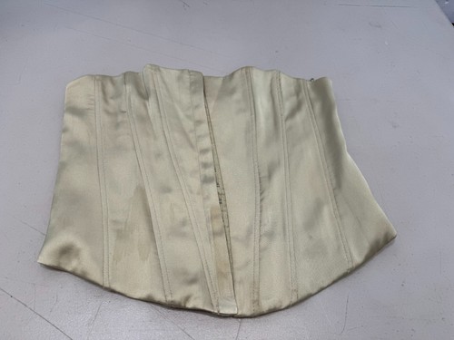 Top bustier corsetto effetto