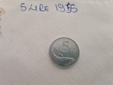 Moneta 5 LIRE del 1955