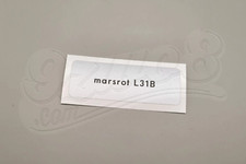 Adesivo L31B rosso marte Porsche 924 944