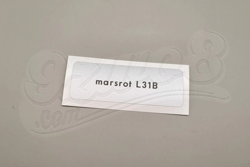 Adesivo l31b rosso marte - adesivo,