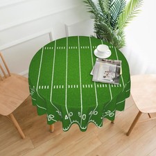 Football Tablecloth Round 60