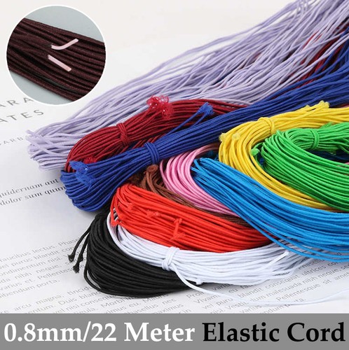 Cordoncino elastico tondo 8 - cordoncino,