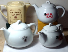 LOTTO DI 4 TEIERE PUBBLICITARIE IN CERAMICA DA COLLEZIONE