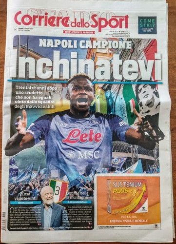 Giornale corriere dello - corriere, sport