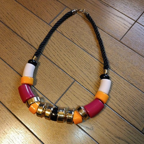 Collana perline vintage - di,