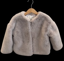 cappotto pelliccia grigio