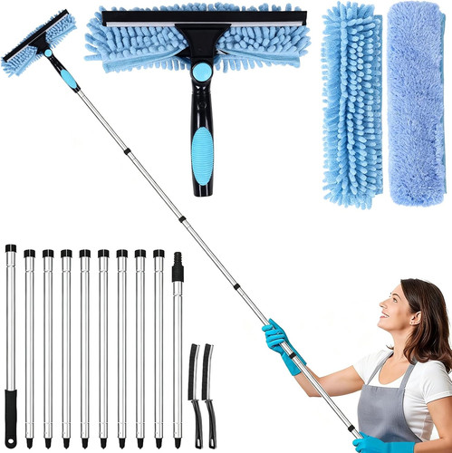 Kit pulizia vetri asta - kit, 3,85