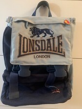 Zaino americano LONSDALE  UK Scuola Tempo libero Vintage