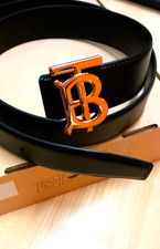 Cintura Nuova in pelle Burberry mis. 120 scatolata