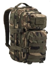 BORSA ZAINO MILITARE MOLLE WOODLAND 30 LT US ASSAULT PACK MIL-TEC 14002020 SMALL