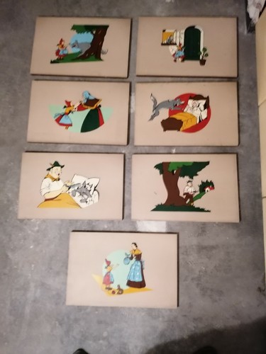 Dipinti legno anni - anni, 50
