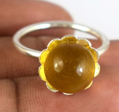 Anello tondo ct topazio - anello,
