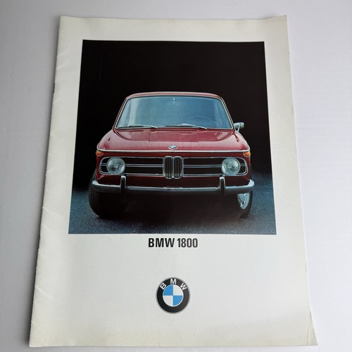 Bmw 1800 xl brochure - /,
