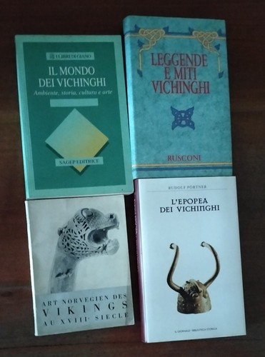 Lotto libri sui - lotto, vichinghi