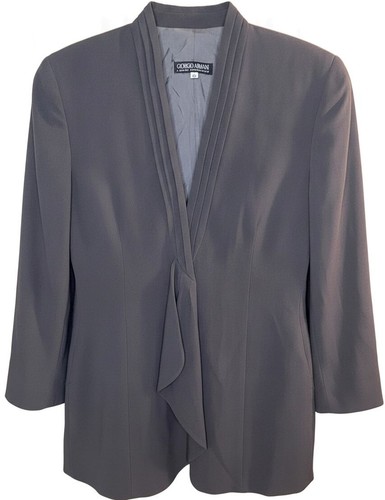 Blazer giorgio armani black - blazer,