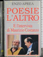POESIE L'ALTRO. E INTERVISTA MAURIZIO COSTANZO. ENZO APREA. EUROCLUB.
