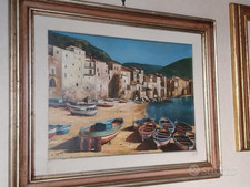 Enrico Sereni-ORIGINALE-olio su tela-paesaggio