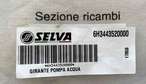 Girante acqua motore - girante,