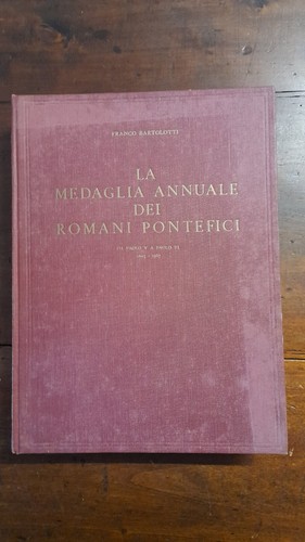 Libro sulla medaglia annuale - libro,