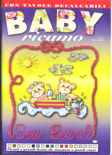 Rivista, BABY ricamo, punto croce, x7,