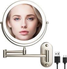 specchio trucco con luci da