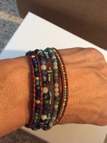 Bracciale largo misto