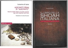 Auschwitz prima di Auschwitz+Il libro della Shoah italiana parte 1-lotto 2 libri