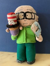 VINTAGE 19 cm  TOY PELUCHE SOUTH PARK 1998 MR BARRISON
