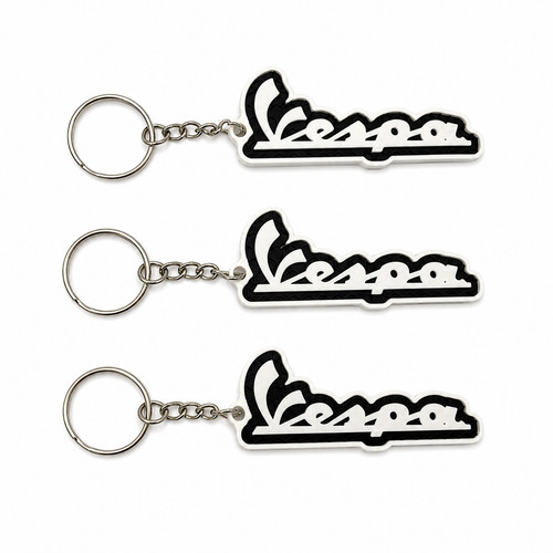 Set portachiavi vespa logo - portachiavi,