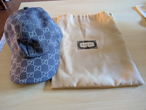 Cappellino gucci blu - cappellino,