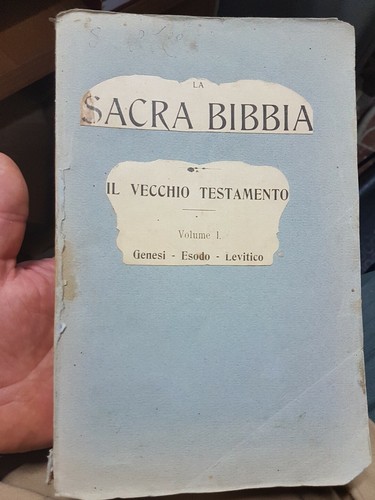 Sacra bibbia vecchio - sacra,