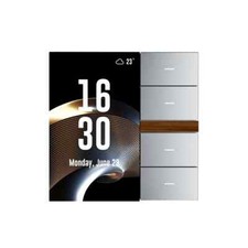 3.1" Android Tuya Smart Controller, Zigbee/WiFi/Ethernet, due relè 16A all'interno