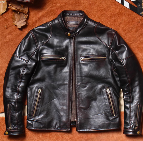 Giacca moto uomo stand collare - moto,